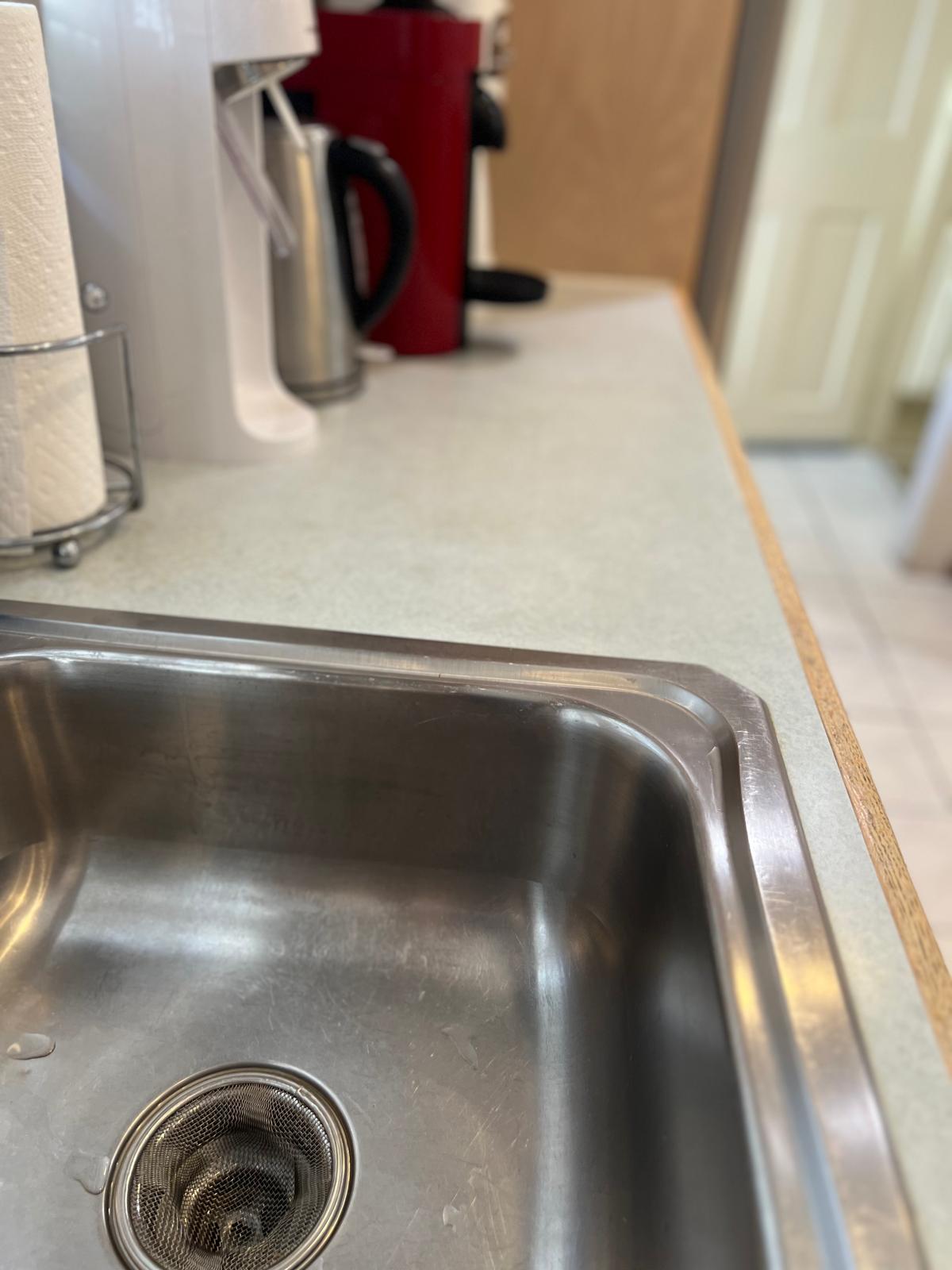 Streak-free stainless steel microwave after a detailed kitchen cleaning